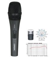 FUGUE FM-818 MİKROFON KABLOLU DİNAMİK TEK YÖNLÜ 600 OHM Mikrofon Kablolu