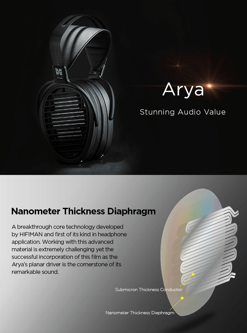 Hifiman Arya features and specifications