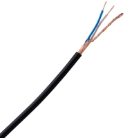 2549-00 Microphone Cable, Neglex | Black 1mt