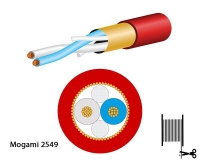 2549-02 Microphone Cable, Neglex | Red 1mt