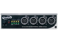 Interface MIDI USB 4in/4out