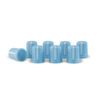 Knob Cap Set Blue (Set of 8)