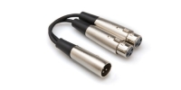 HOSA XLR (M)  Dual XLR (F) Y-kablo