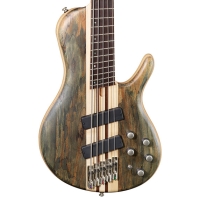 CORT A5PLUS SCMS OPTGW BAS GİTAR 5 TELLİ ÇANTALI 5-string Bass A5 Plus SCMS  OPTGW (Single cutaway, 35.5 ~ 34" Fan Fret, Open Pore Trans Grey with  Case)