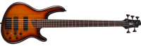 CORT B5TAB BAS GİTAR 5 TELLİ, TABACCO BURST, Bartolini MK1-5/ BAS GİTAR 5 TELLİ