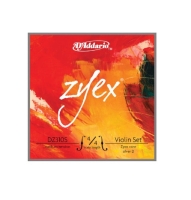 DADDARIO DZ310S KEMAN TEL SET, ZYEX, 4/4 , MEDIUM TENSION, (RE GÜM Keman Tel Set Zyex Med.kemanset Gümüş Re