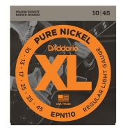 DADDARIO EPN110 ELEKTRO GİTAR TEL SETİ, XL, 10-45, PURE NICKEL, RE  