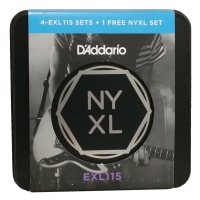 DADDARIO EXL115-TIN ELEKTRO GİTAR (PROMOSYONLU) TEL SETİ, (4-EXL115 +    