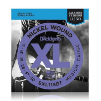 DADDARIO EXL115BT ELEKTRO GİTAR TEL SETİ, XL, 11-50, NICKEL WOUND, B  