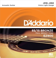 DADDARIO EZ900 AKUSTİK GİTAR TEL SETİ, 85/15 BRONZE, EXTRA LIGHT  D'Addario, EZ900, 85/15 Bronze Akustik Gitar Tel Seti, Ekstra Light (010-050)
AKUSTİK GİTAR TEL SETLERİ İÇİNDE SATIŞTA 1 NUMARA.
 