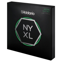 DADDARIO NYXL4095 BAS GİTAR TEL SETİ, NYXL SERİSİ, LONG SCALE, 4 TEL NYXL4095, Set Long Scale, Super Light, 40-95