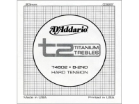 DADDARIO T4602 KLASİK GİTAR TEK TEL, T2 SERİSİ, TITANIUM TREBLES, Klasik Gitar Tek Tel T2 Tıtanıum .032 Hard