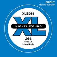 DADDARIO XLB065 BAS GİTAR TEK TEL, (RE), XL NICKEL WOUND, 0.065 GA Bas Tel Tek Nickel Round Woundlong Scale Re