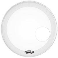 EVANS BD22RSW DERİ 22 RESONAT SMOOTH KİCK BEYAZ ÖN DELİKLİ TEK K Deri 22'' EQ3 Resonant Beyaz Bass Ringli Deri Tek Kat (7 Mil) :EVANS ABD