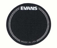 EVANS EQPB1 PATCH NAYLON SİYAH DERİ KORUYUCU SINGLE PEDAL (2 A Bd Patch(2 Ad)  Siyah Deri Koruyucu