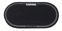 EVANS EQPB2 PATCH NAYLON SİYAH DERİ KORUYUCU TWIN PEDAL (2 AD. Bd Patch(2 Ad)Siyah Çiftli Deri Koruyucu