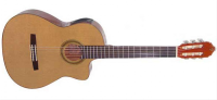 VALENCIA CG30RCE ELEKTRO KLASİK GİTAR, SCALE 4/4, PARLAK NATÜREL, C  Elektro Klasik Gitar: 