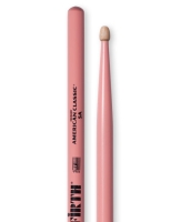 VICFIRTH 5AP BAGET/STICK (ÇİFT), PEMBE RENK, HICKORY, 0.565"x16 Baget