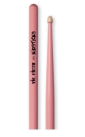 VICFIRTH KIDSPINK BAGET (ÇİFT) KIDSTICK PEMBE, HICKORY, 0.520"x13" , BAGET (ÇİFT) KIDSTICK PEMBE