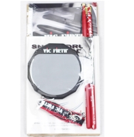 VICFIRTH LPAD ÇALIŞMA PADİ SETİ, BİR ÇİFT SD1 BAGET, 6" ÇALIŞMA  Baget Lpad (Çift) (Launchpad)