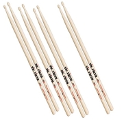 VICFIRTH P5A.3-5A.1 BAGET (3+1 ÇİFT), 5A WOOD, HICKORY, 16"x0.565", ME BAGET 3PR 5A+1PR 5A :VICFIRTH ABD