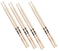 VICFIRTH P5B.3-5B.1 BAGET (3+1 ÇİFT), 5B WOOD, HICKORY, 16"x0.595", ME BAGET 3PR 5B+1PR 5B :VICFIRTH ABD