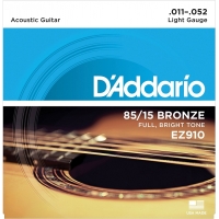 DAddario EZ910 Bronze Light Set Akustik Gitar Teli 11-52