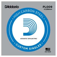 DAddario PL009 Elektro ve Akustik Gitar Tek Teli (009)