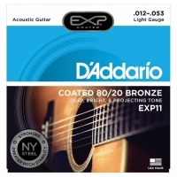 D'Addario EXP11 80/20 Akustik Gitar Teli (012-053)