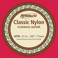 DADDARIO J2701 KLASİK GİTAR TEK TELİ, CLASSIC NYLON, NORMAL TENSI   