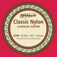 DADDARIO J2702 KLASİK GİTAR TEK TELİ, CLASSIC NYLON, NORMAL TENSI   