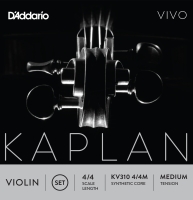 DADDARIO KV310 4/4M KEMAN TEL SETİ, KAPLAN VIVO, 4/4 SCALE, MEDIUM TEN KAPLAN VIVO VIOLIN SET LONG MED: DADDARIO ABD 
Kaplan Vivo Violin String Set, 4/4 Scale, Medium Tension
 