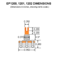 DiMarzio EP1201 500K Pro Potans