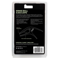 Ernie Ball P09608 Axi s Dual Radius Capo Pewter Gitar Kapo