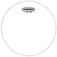 EVANS TT08RGL DERİ 8 RESONANT TOM ALT CLEAR TEK KAT (7 MİL) Deri Resonant Gltom Tom Alt