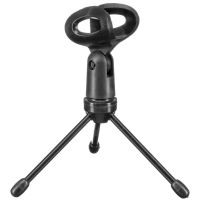 GFW-MIC-0250 | Wired Mic Mini Tripod Desktop Stand