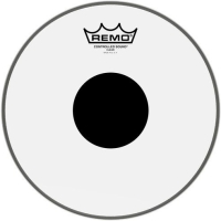 REMO CS-0310-10- Controlled Sound® Şeffaf Top Black Dot™ 10" Davul Derisi