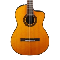 TAKAMINE GC5CE NAT CLASSIC GUITARS Classic CUTAWAY SOLID SPRUCE TOP ROSEWOOD BACK & SIDES TP-4T PREAMP