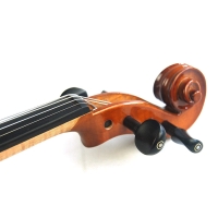 KINGLOS KNG MWDS-1902 ELEKTRO KEMAN 4/4 KUTULU Kinglos 4/4 Solid Wood Advanced Wood Grain Electric/Silent Violin Kit with Ebony Fittings Full Size (MWDS1902)