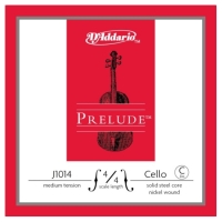 DADDARIO J1014 4/4M CELLO TEK TEL, PRELUDE, C-DO, 4/4 SCALE, MEDIUM TE Cello Tek Tel C-Do Prelude (44) Medium