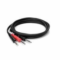 HOSA STP-202 1/4 inç TRS (M) Dual TS (M) Insert kablo 2 mt 