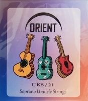 Orient UKS-21 Soprano Ukulele Teli - Set