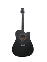 BARCELONA LF 4100 CEQ BK Siyah Elektro Akustik Gitar