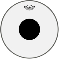 REMO CS-0313-10- Controlled Sound® Şeffaf Top Black Dot™ 13" Davul Derisi